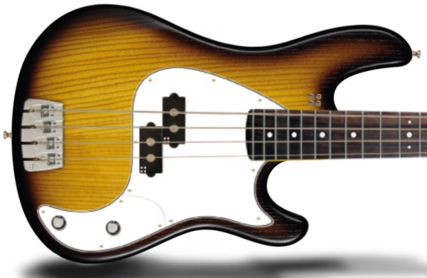 Sandberg California II VS4 (Passiv) Pickguard, Weiß